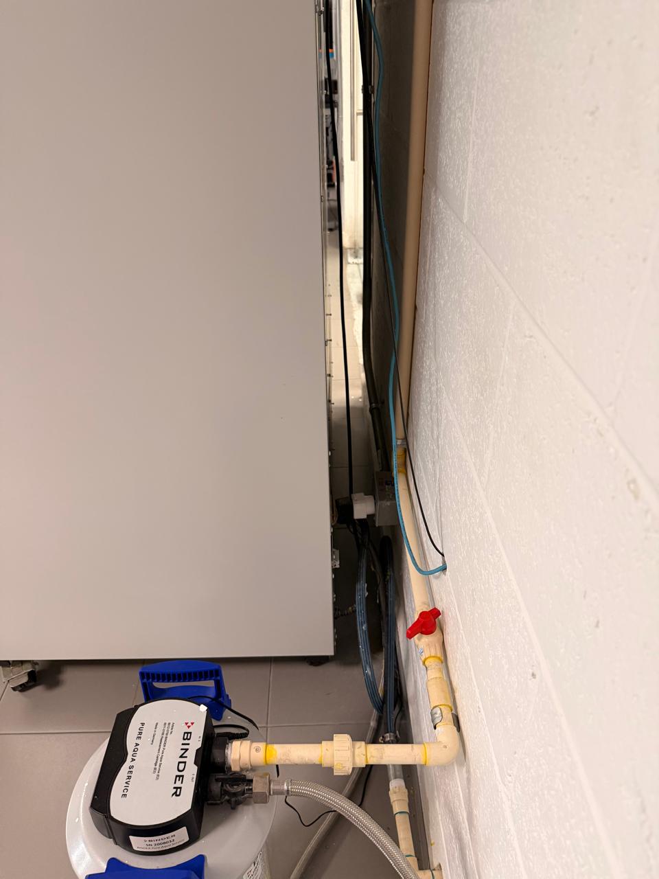 Mantenimiento de filtro en cámara de refrigeración